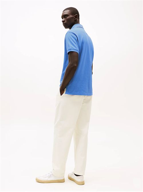 polo uomo blu TOMMY HILFIGER | MW0MW17770C30